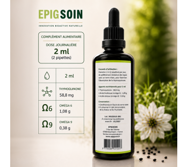 Huile de Nigelle EPIGSOIN 100 ML